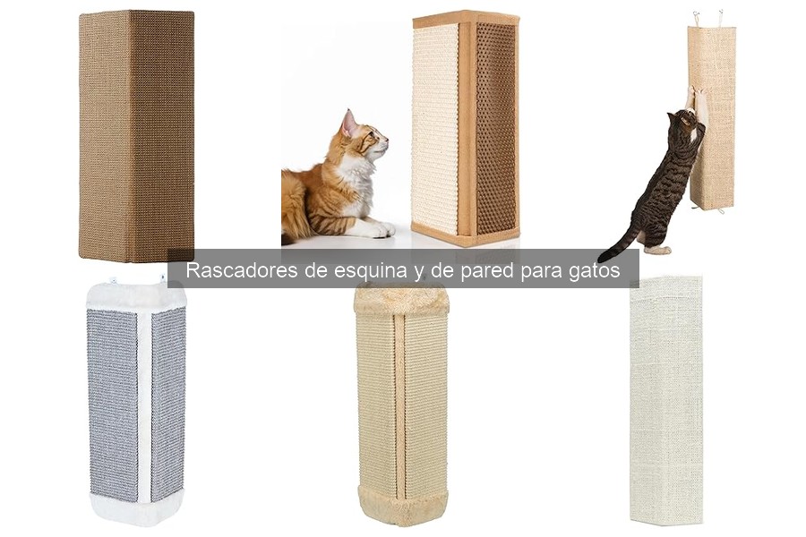 Rascadores de esquina y pared para gatos: beneficios y características