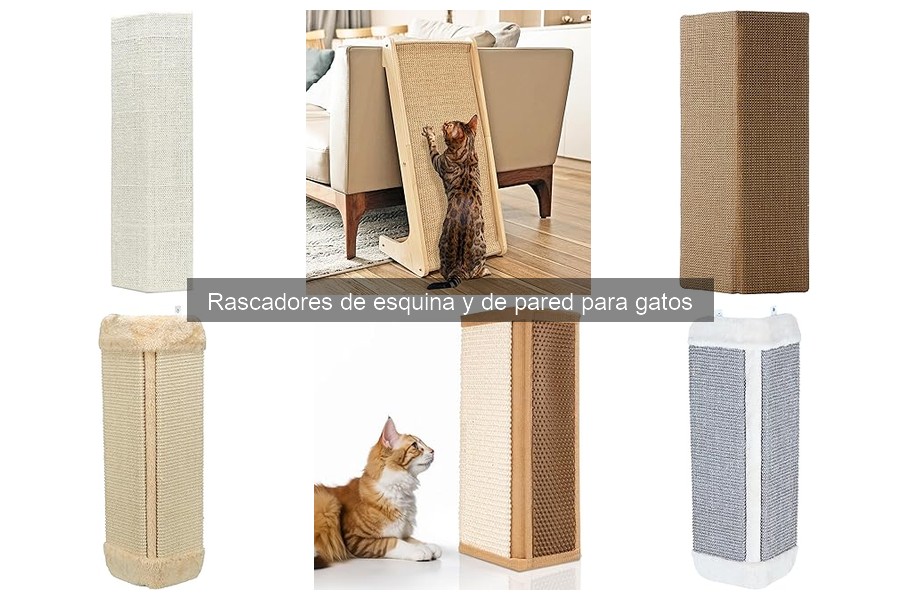 Rascadores ecológicos para gatos: soluciones de esquina y pared