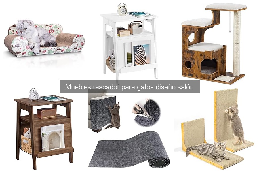 Rascadores para gatos que protegen tus muebles del daño