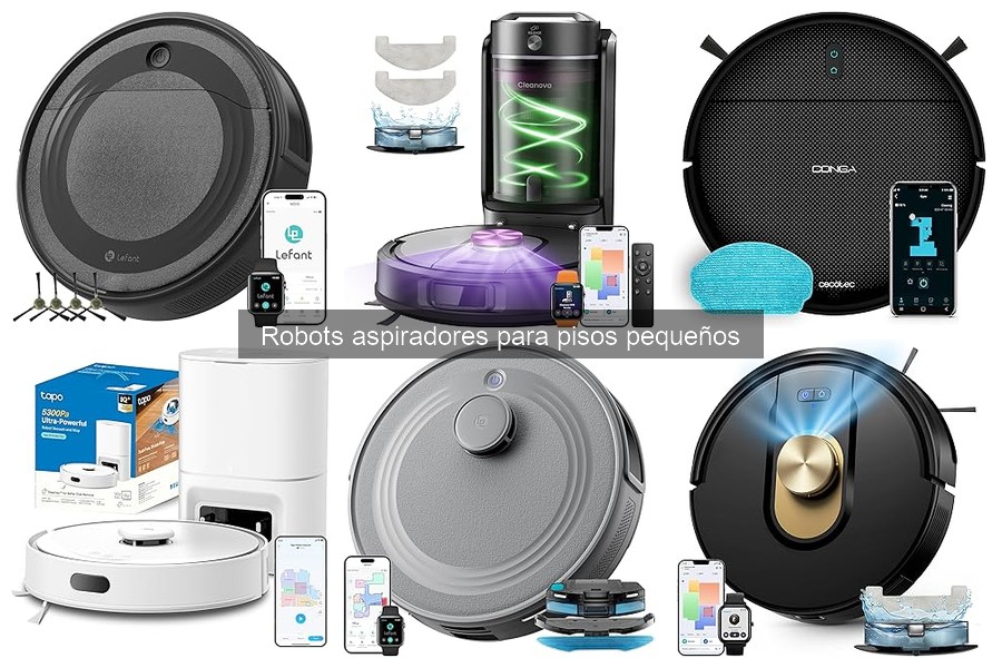Robots aspiradores recomendados para pisos pequeños