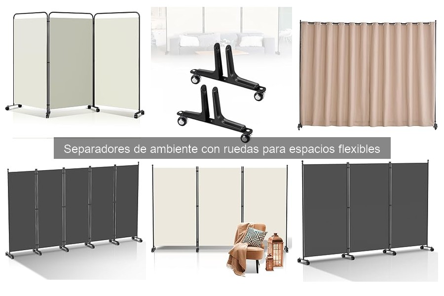 Separadores de ambiente con ruedas: ¿son seguros para mascotas?