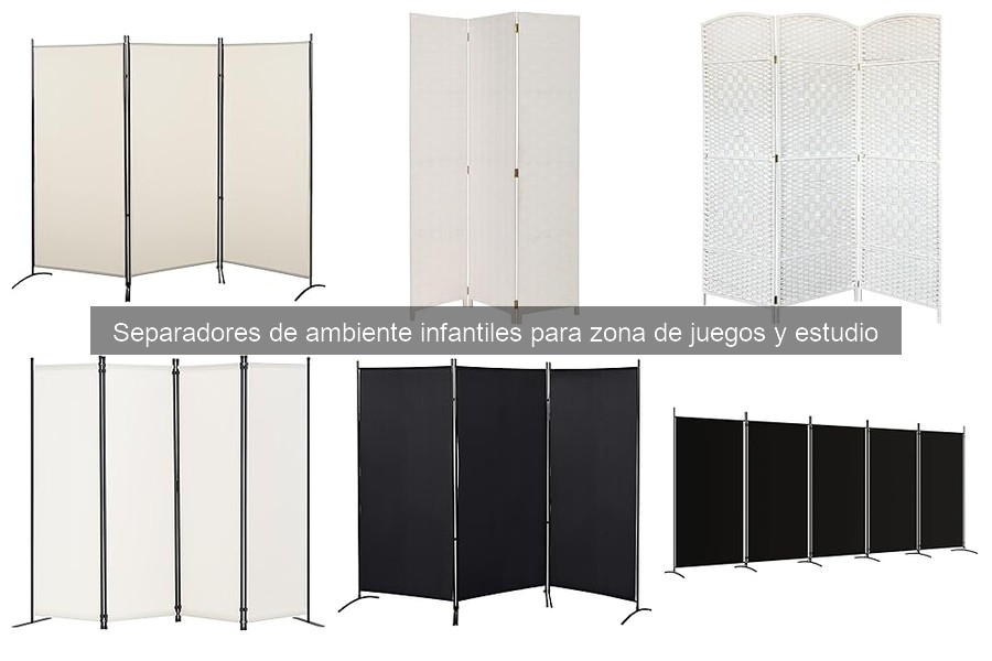 Separadores de ambiente ecológicos para zonas de juegos