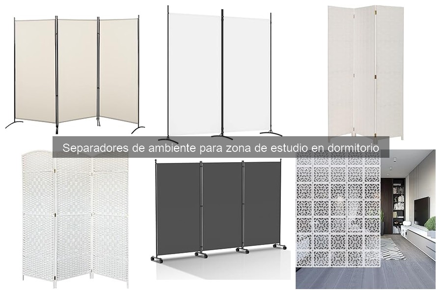 Separadores de ambiente vs. alternativas para dividir espacios