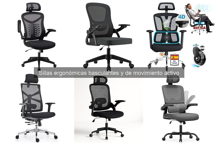 Sillas ergonómicas basculantes ideales para hogares con mascotas