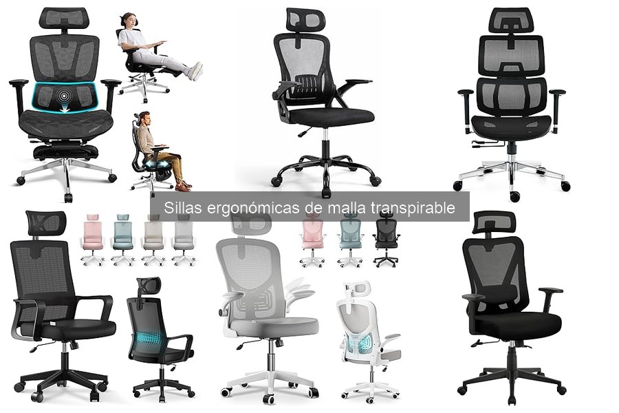 Sillas ergonómicas de malla transpirable: ¿qué son y beneficios?
