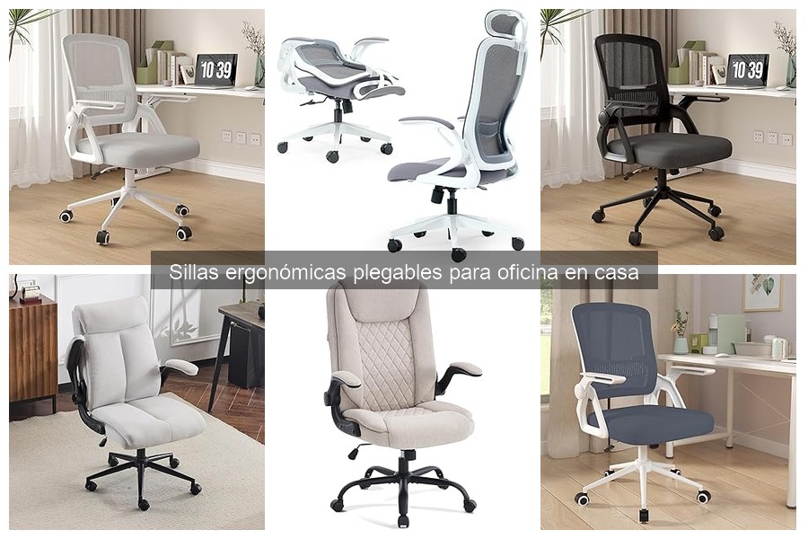 Sillas Ergonómicas Plegables: Mejores Lugares con Envío Rápido