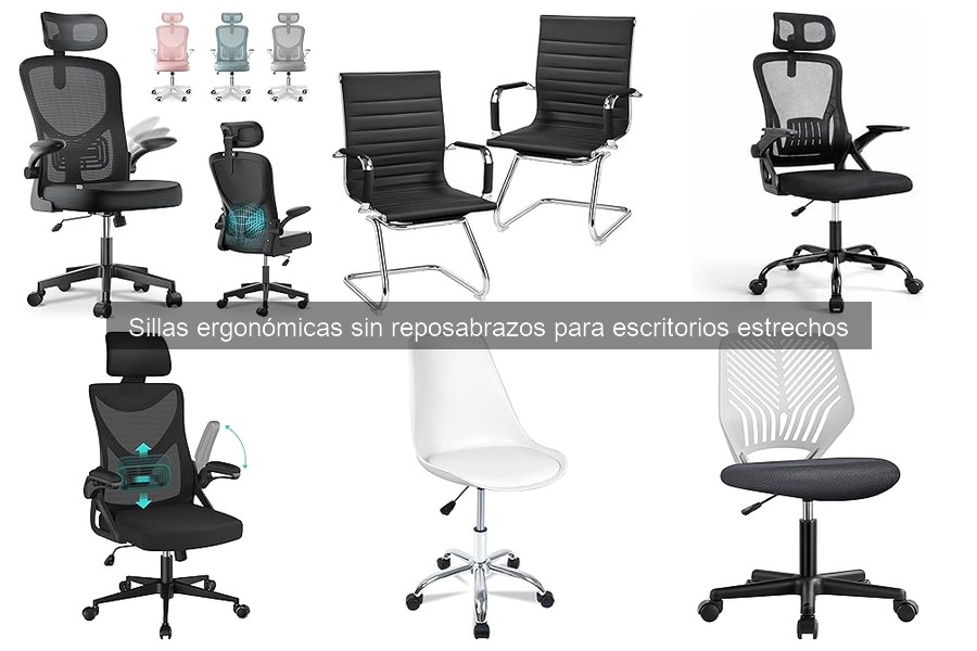 Sillas ergonómicas sin reposabrazos: características y beneficios