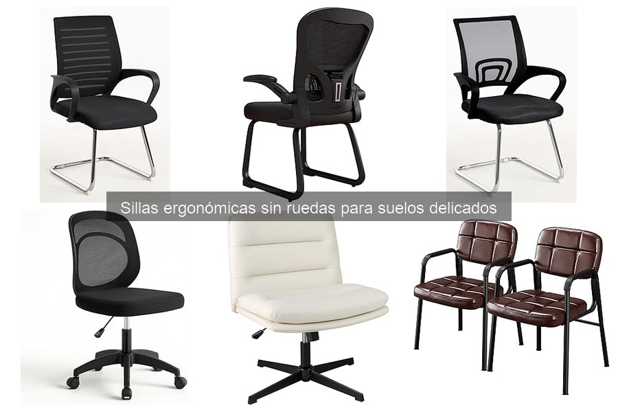 Sillas ergonómicas sin ruedas para teletrabajo: ¿Son adecuadas?