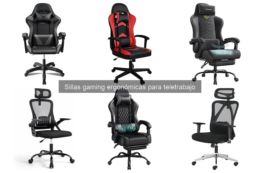 Sillas gaming ergonómicas: ¿son buenas para problemas de espalda?