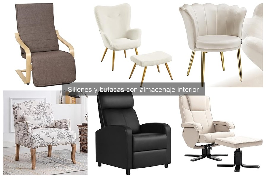 Sillones y Butacas con Almacenaje Interior: ¿Qué son?