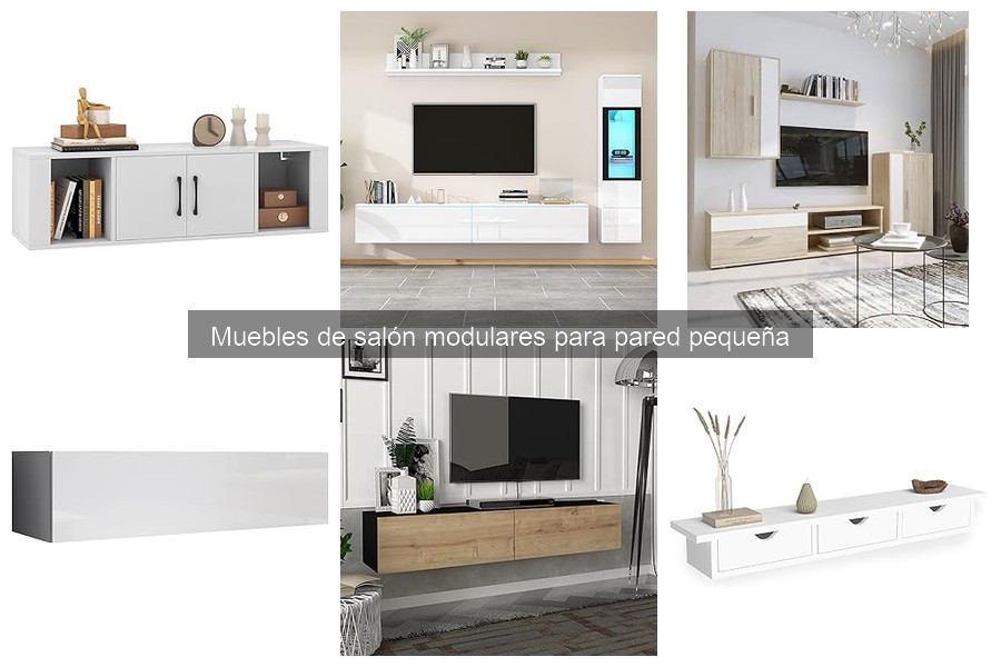 Soluciona problemas comunes con muebles de salón modulares