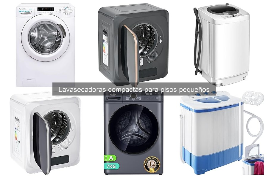 Soluciones a problemas comunes en lavasecadoras compactas
