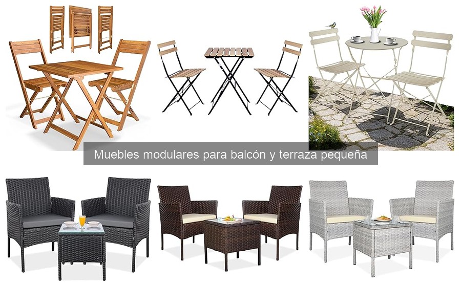 Soluciones de Almacenamiento en Muebles Modulares para Terrazas