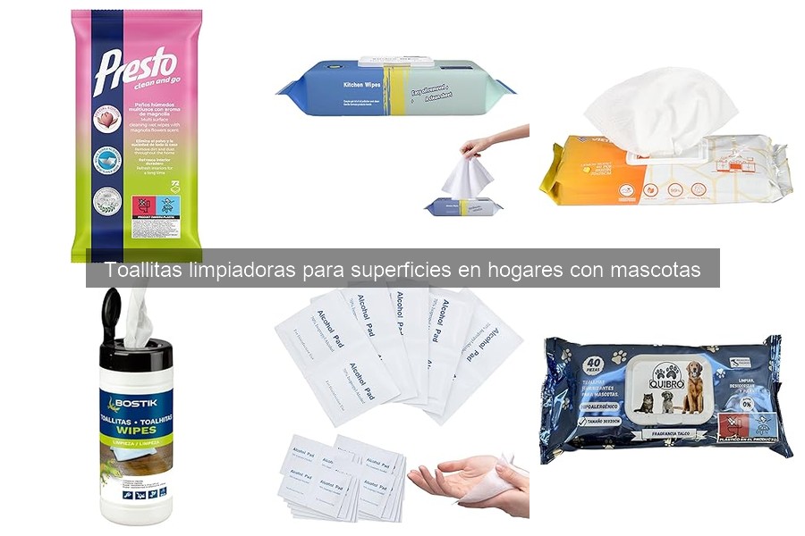 ¿Son seguras las toallitas limpiadoras para mascotas?