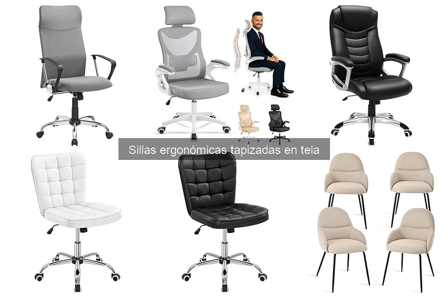 Testimonios de usuarios sobre sillas ergonómicas tapizadas
