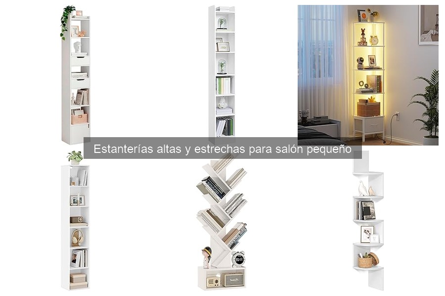 Testimonios sobre Estanterías Altas y Estrechas para Salones