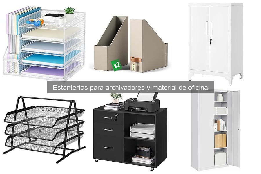 Tipos de estanterías para material de oficina: Guía y opciones