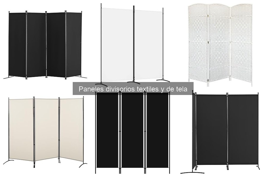 ** Tipos de paneles divisorios textiles para tu hogar y oficina