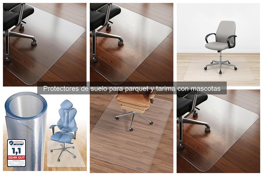 Tipos de protectores de suelo para parquet y tarima