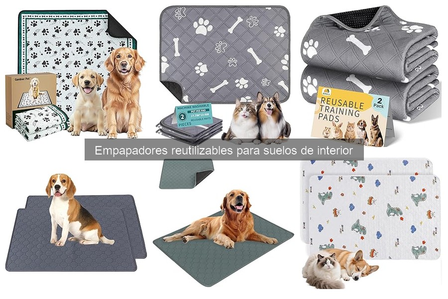 Ventajas de empapadores reutilizables para mascotas en casa