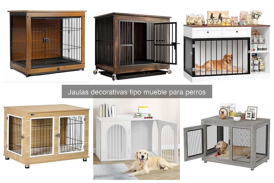 Ventajas de las jaulas decorativas para perros en espacios pequeños