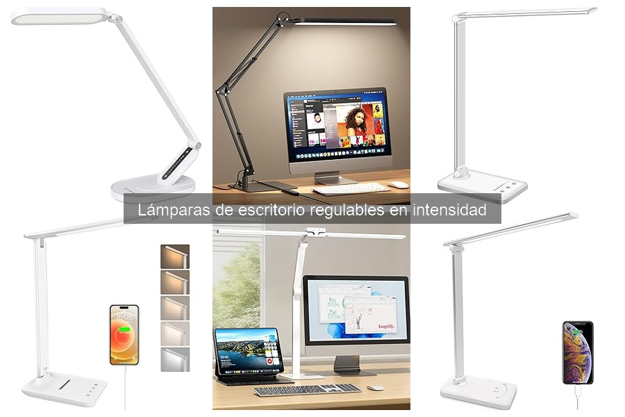 Ventajas de las lámparas de escritorio regulables en intensidad