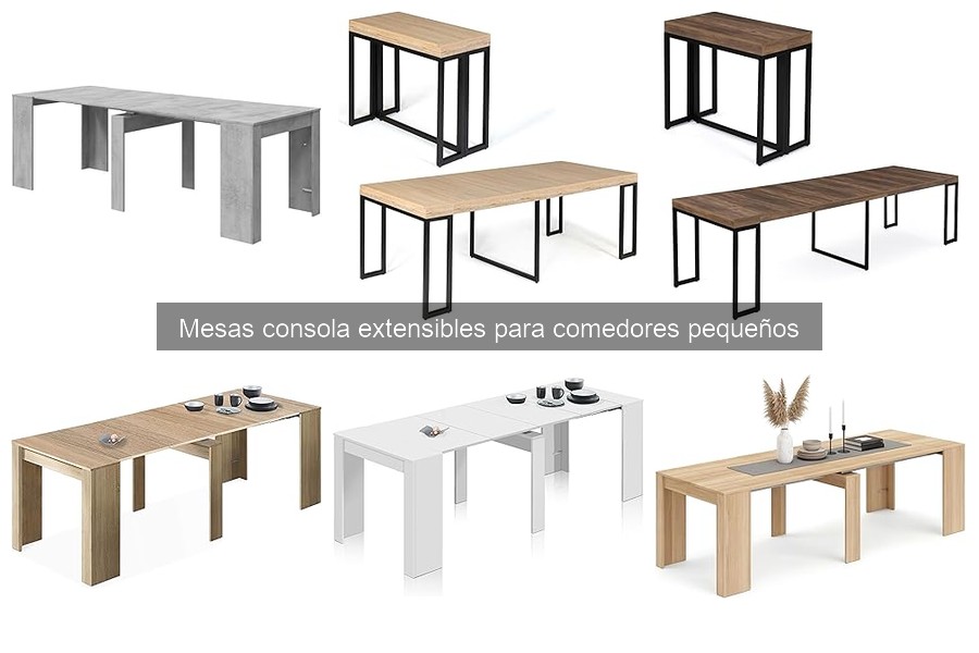 Ventajas de las Mesas Consola Extensibles en Comedores Pequeños