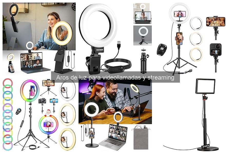 Ventajas de los Aros de Luz para Videollamadas y Streaming