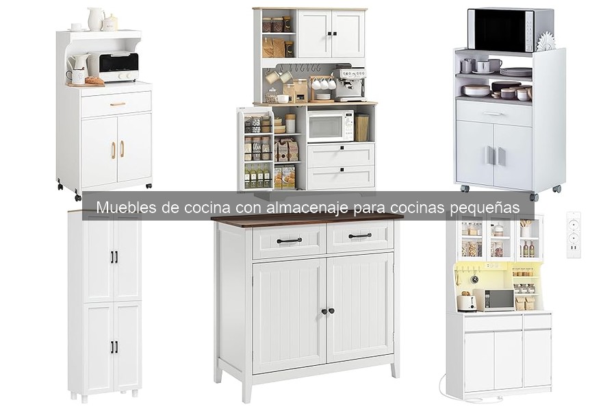Ventajas de los muebles de cocina con almacenaje en espacios reducidos