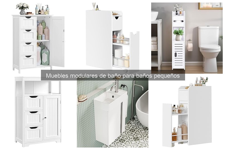 Ventajas de los Muebles Modulares para Baños Pequeños