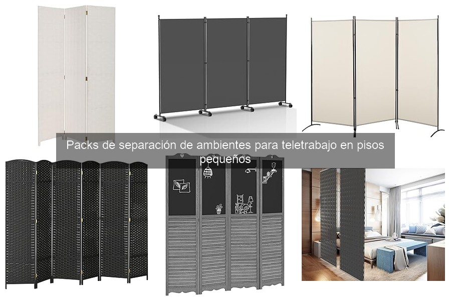 Ventajas de los Packs de Separación de Ambientes para Pisos Pequeños