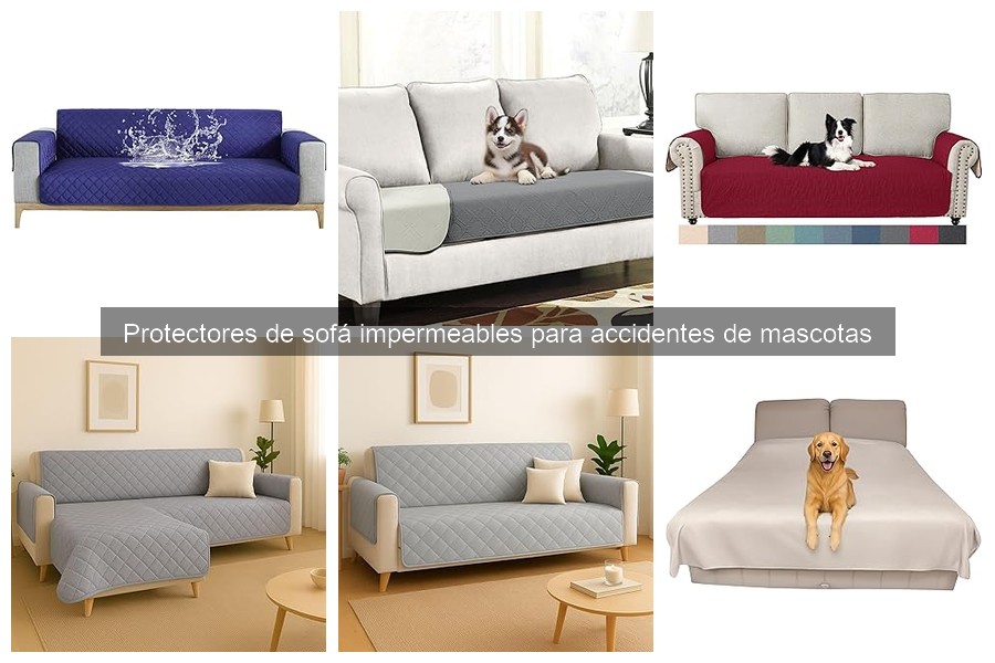 Ventajas de los protectores de sofá impermeables para mascotas