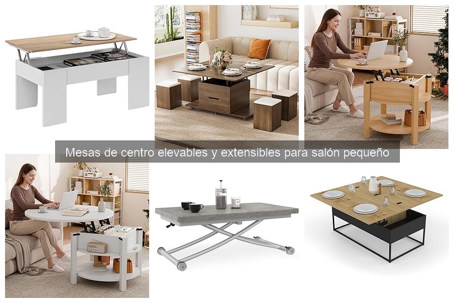 Ventajas de Mesas de Centro Elevables en Pisos Pequeños