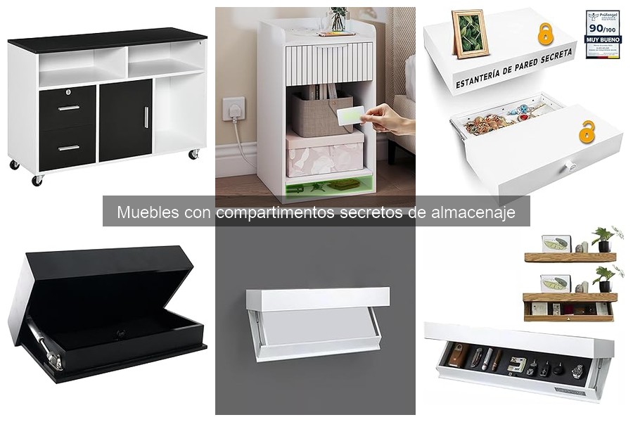 Ventajas de Muebles con Compartimentos Secretos en Pisos Pequeños