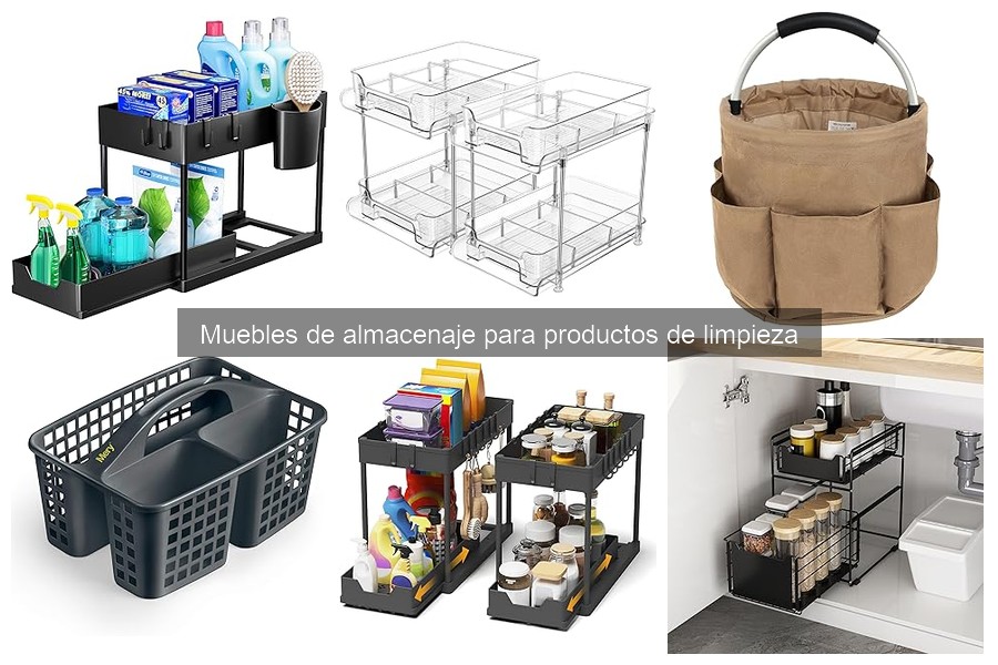 Ventajas de Muebles de Almacenaje para Productos de Limpieza
