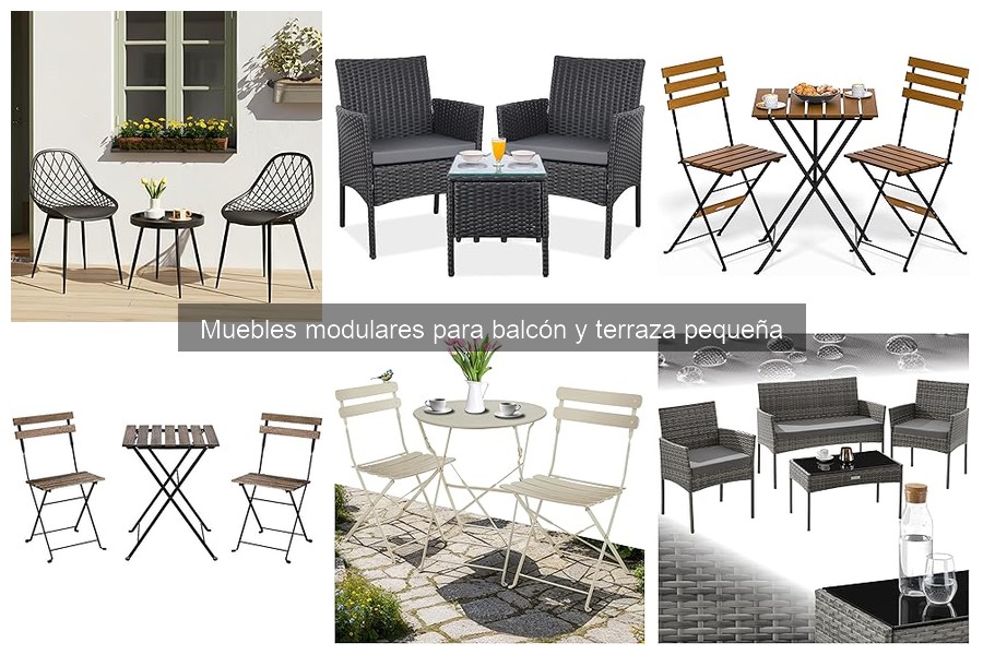 Ventajas de Muebles Modulares para Balcones Pequeños