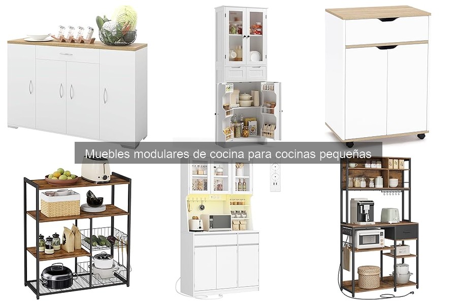 Ventajas de Muebles Modulares para Cocinas Pequeñas