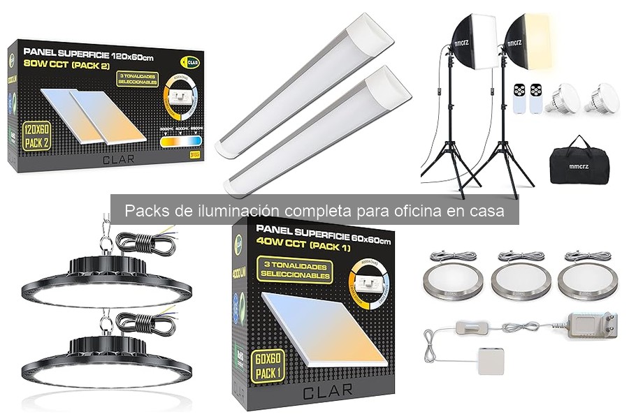Ventajas de Packs de Iluminación para Oficinas Pequeñas