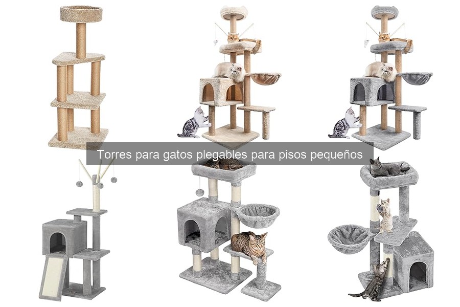 Ventajas de Torres para Gatos Plegables en Pisos Pequeños