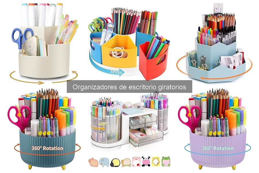 Ventajas de un Organizador de Escritorio Giratorio para Pisos Pequeños