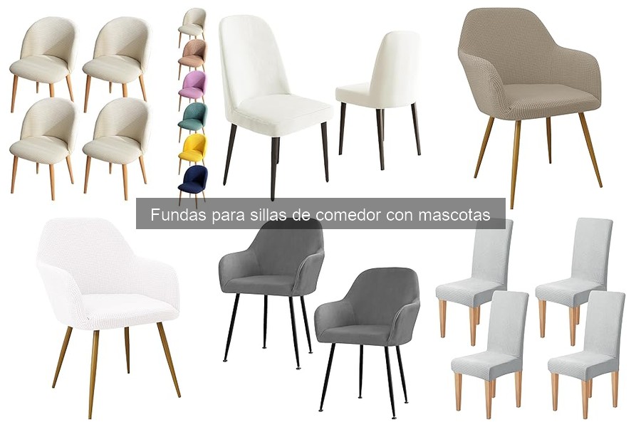 Ventajas de usar fundas para sillas con mascotas en casa