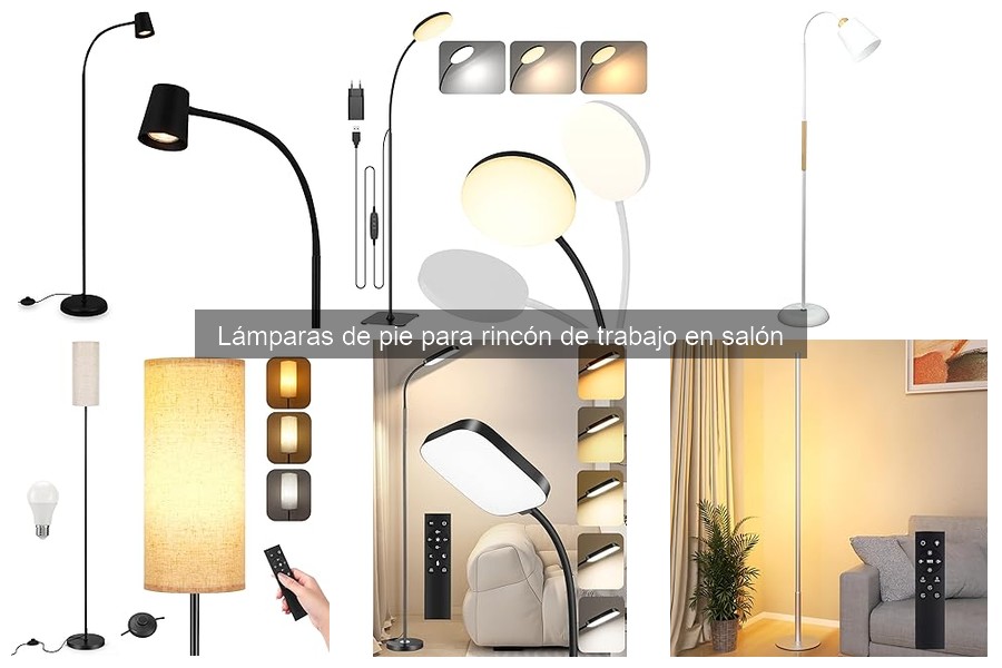 Ventajas de usar lámparas de pie en oficinas pequeñas