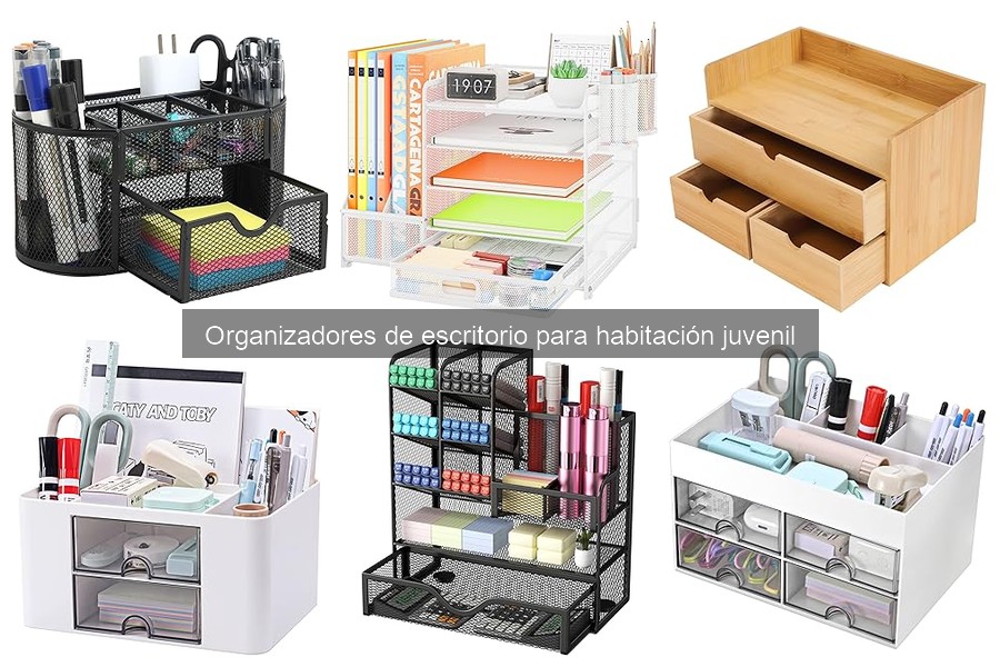 Ventajas de Usar Organizadores de Escritorio en Habitaciones Juveniles