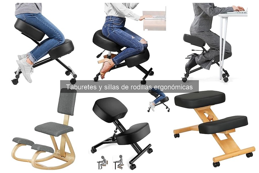 Ventajas de usar sillas de rodillas ergonómicas en espacios pequeños
