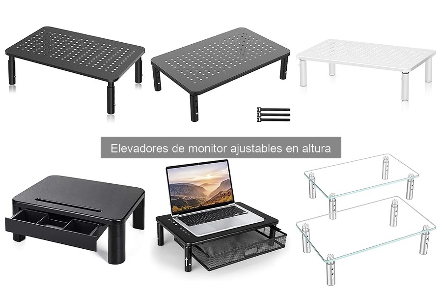 Ventajas del Elevador de Monitor Ajustable para Ergonomía y Espacio