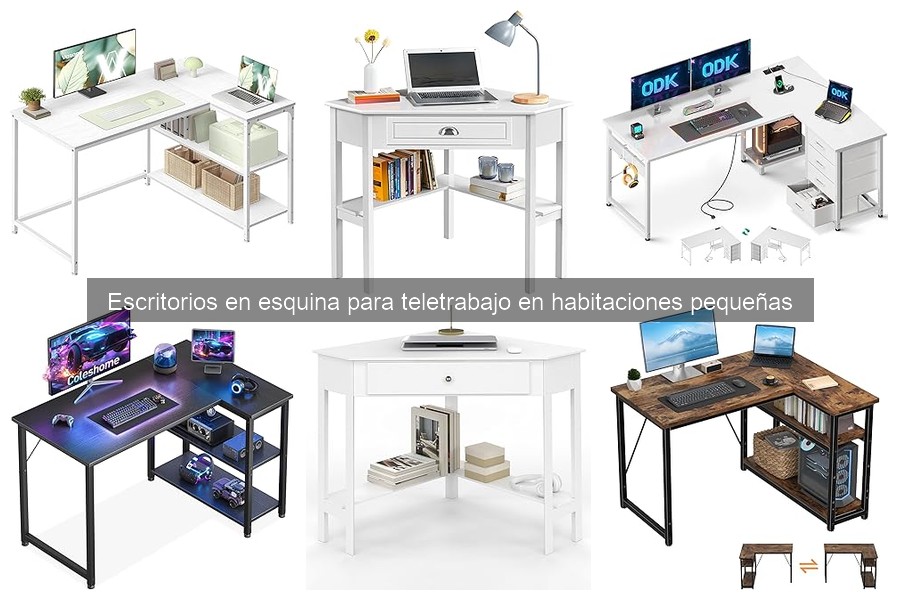 Ventajas del Escritorio en Esquina para Teletrabajo en Espacios Pequeños