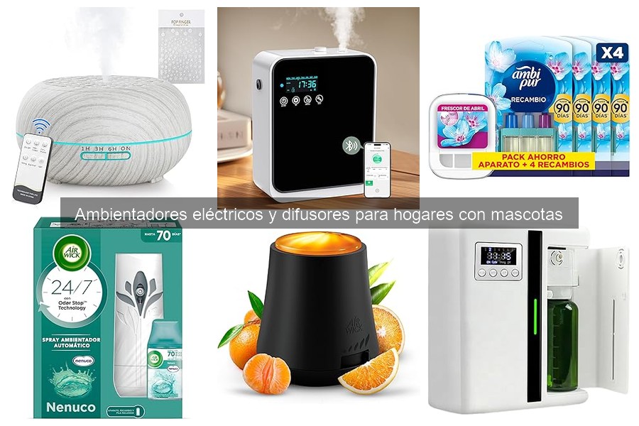 Ventajas y desventajas de ambientadores eléctricos para mascotas