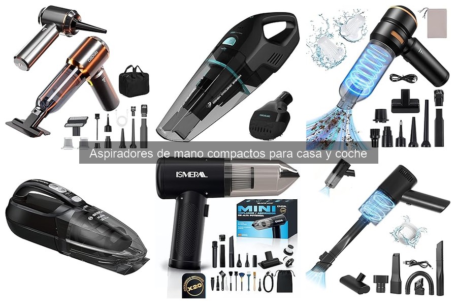 Ventajas y desventajas de aspiradores de mano compactos