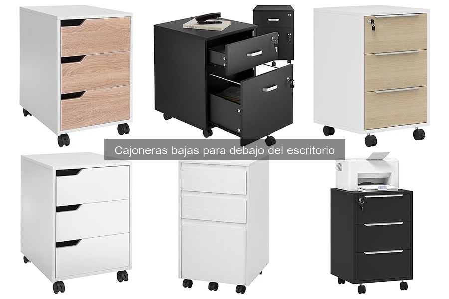 Ventajas y Desventajas de Cajoneras Bajas en Oficinas en Casa