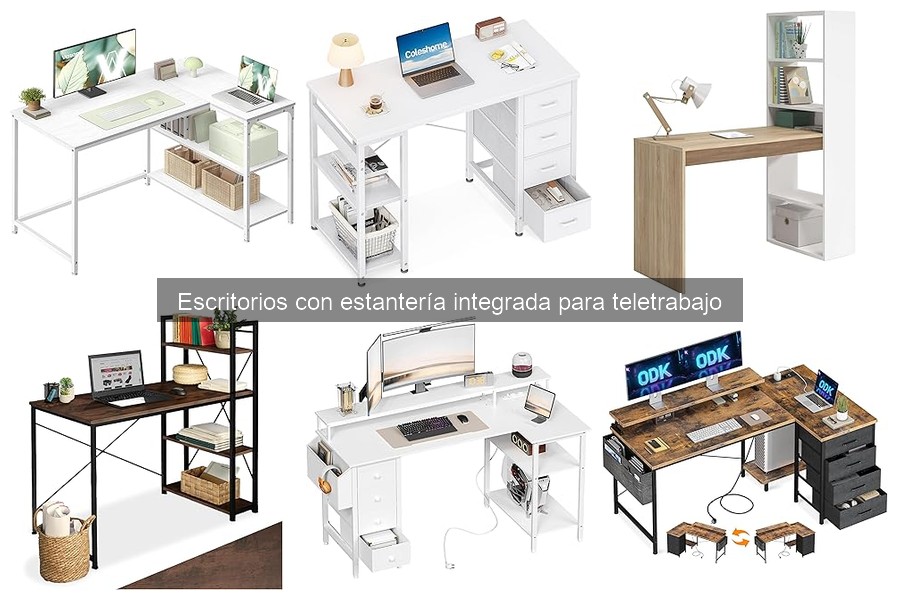 Ventajas y Desventajas de Escritorios con Estantería Integrada